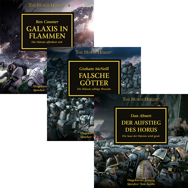 The Horus Heresy 01 - 03 (Hörbuch-Download-Paket)