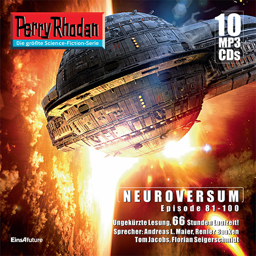 Perry Rhodan Neuroversum-Zyklus 81-100 (Sammelbox 10 MP3-CDs)