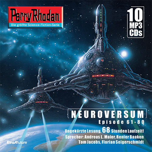 Perry Rhodan Neuroversum-Zyklus 61-80 (Sammelbox 10 MP3-CDs)