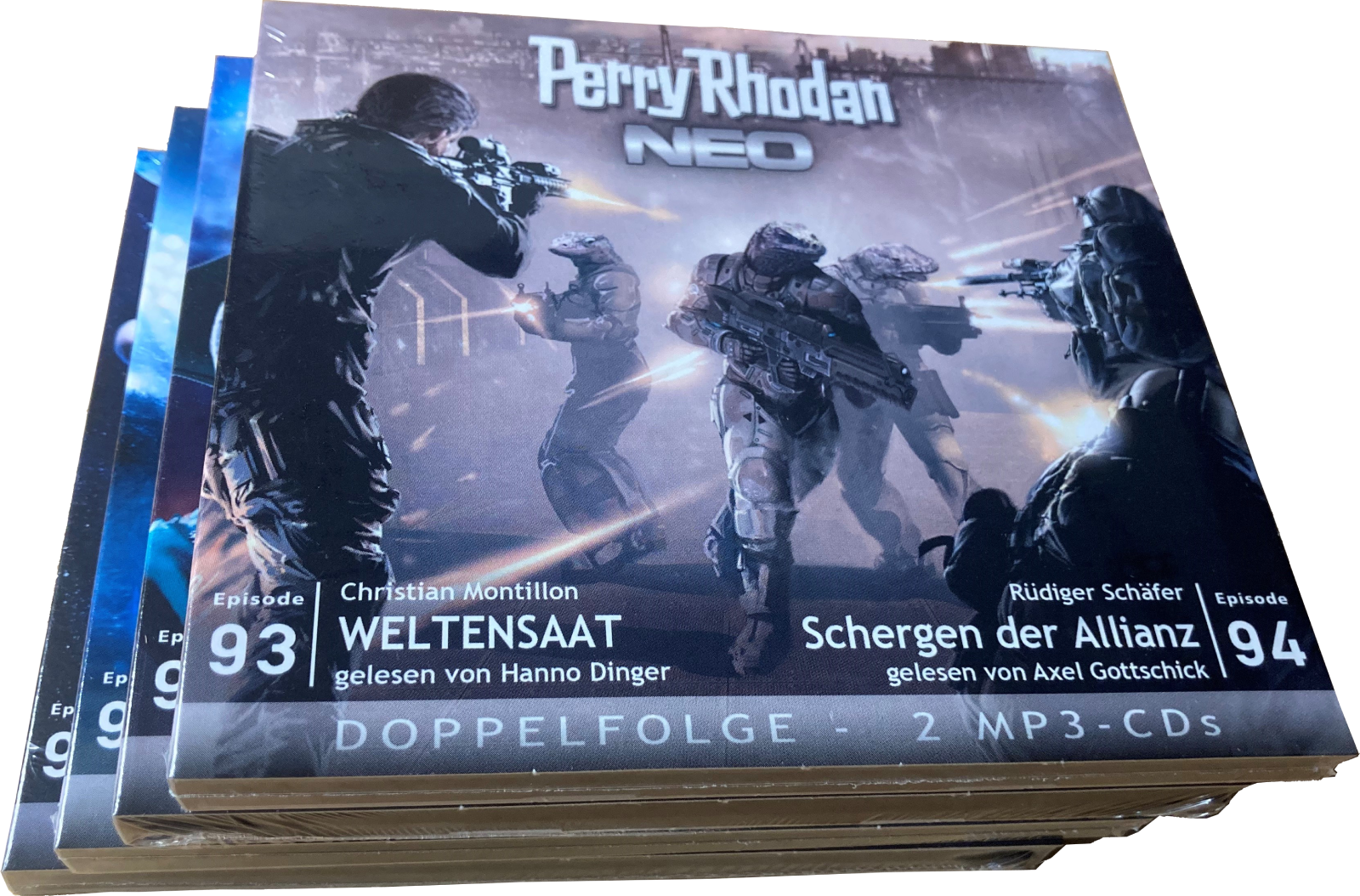 PERRY RHODAN NEO Episoden 093-100 Kampfzone Erde - Teil 2 (MP3-CD-Paket)