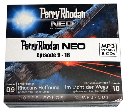 PERRY RHODAN NEO Episoden 009-016 (MP3-CD-Paket)