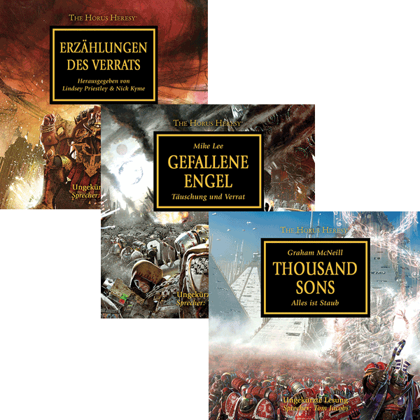 The Horus Heresy 10 - 12 (Hörbuch-Download-Paket)