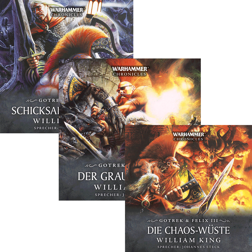 Warhammer Chronicles: Gotrek und Felix 1 - 3 (Download-Paket)