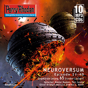 Perry Rhodan Neuroversum-Zyklus 21-40 (Sammelbox 10 MP3-CDs)