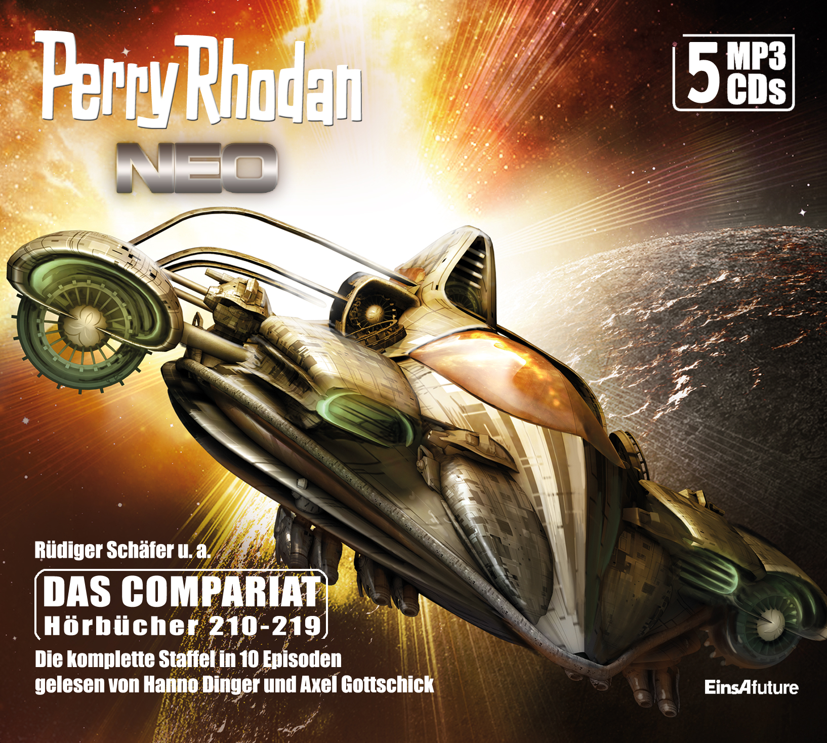 PERRY RHODAN NEO Episoden 210-219: Das Compariat (5 CD-Box)